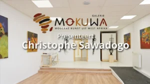 Christophe Sawadogo in Galerie Mokuwa